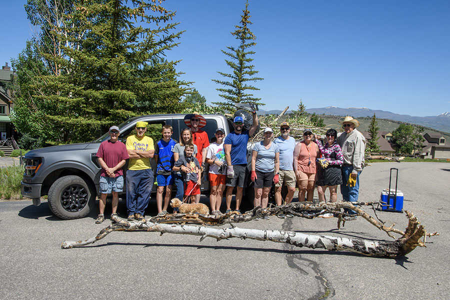 KHL neighbors at the annual community cleanup day, June 2025